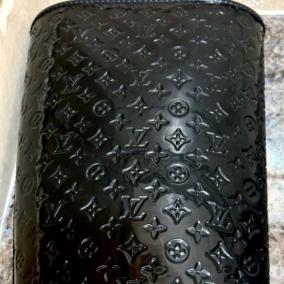Louis Vuitton Black Monogram Splash Rubber Rain Boots - Picture 10 of 10